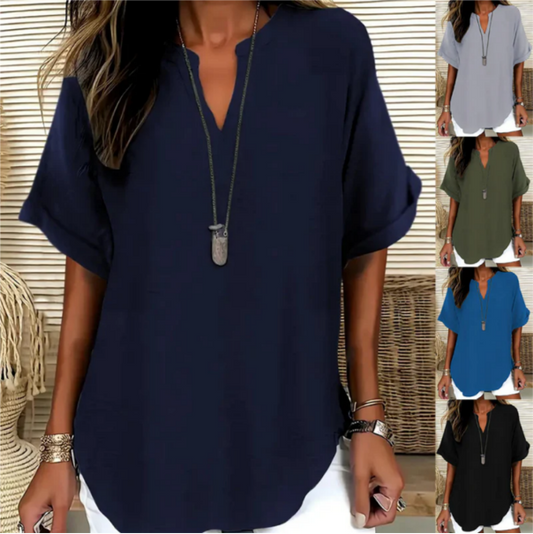 Dennys | Top ligero con cuello en V