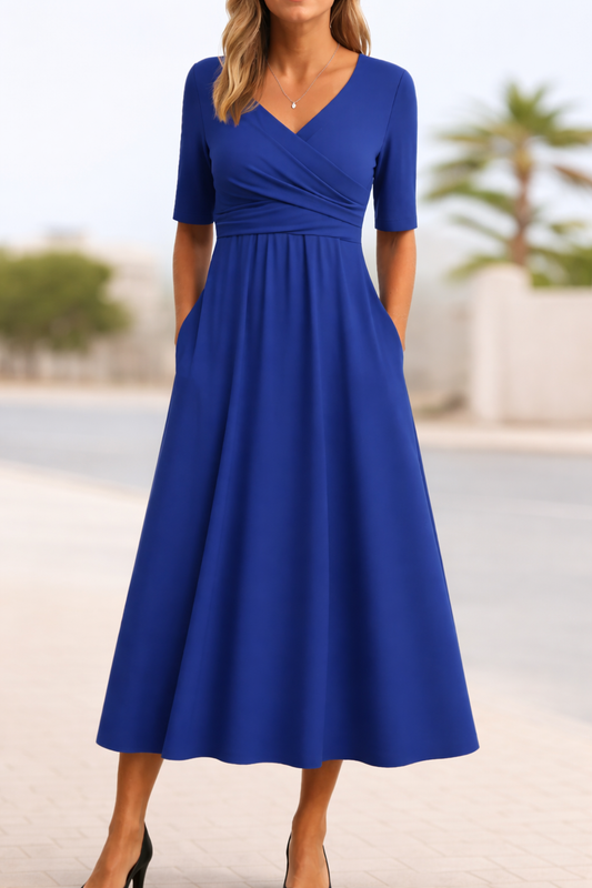 Abby | Elegante vestido cruzado